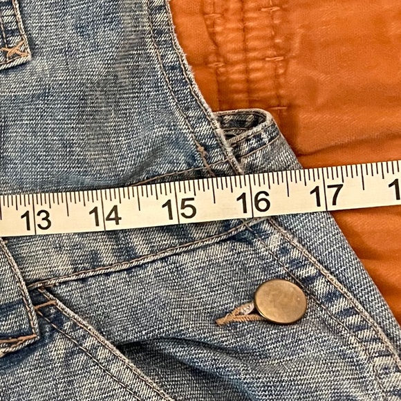 Vintage Overalls size Small LA BLUES! Y2K - Picture 9 of 9
